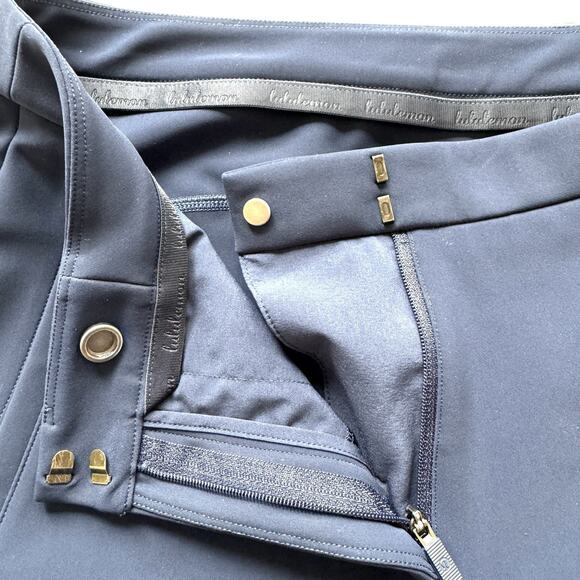 Lululemon On The Move Pant True Navy Stretchy Straight Leg Dress Pants - Picture 6 of 14